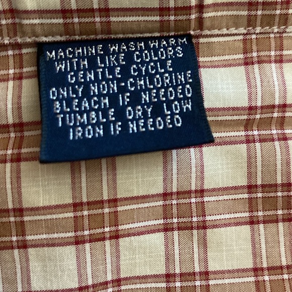 Faconnable Plaid Button Down 100% Cotton Dress Shirt Size XXL By Albert Goldberg - Picture 7 of 8